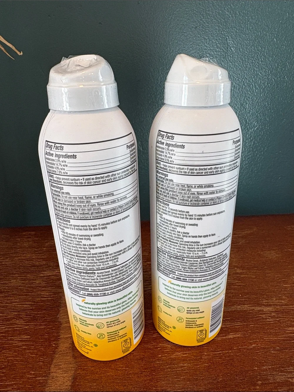 Alba Botanica Hydrating SPF 30 & Sensitive SPF 70 Sunscreen Sprays